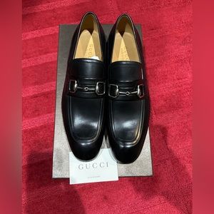 Gucci Men’s Horsebit Antique Leather Loafer shoes size 8